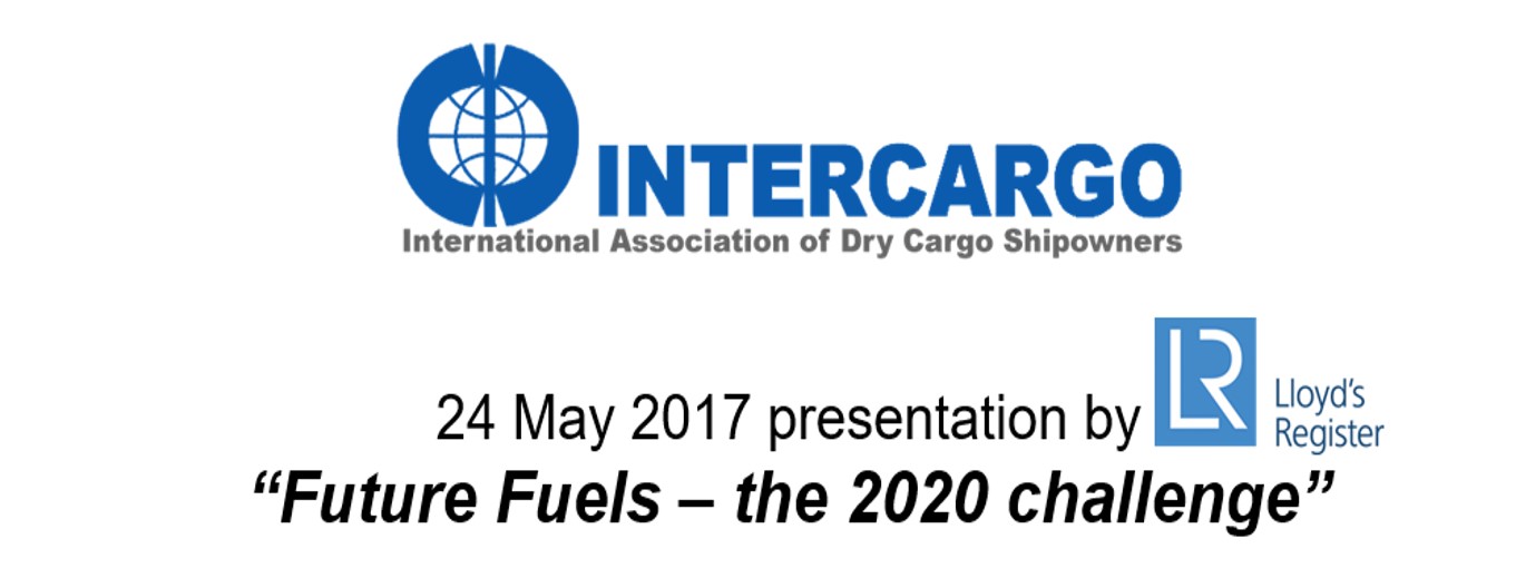 “Future Fuels – the 2020 challenge” presentation at our London office by Lloyd’s Register