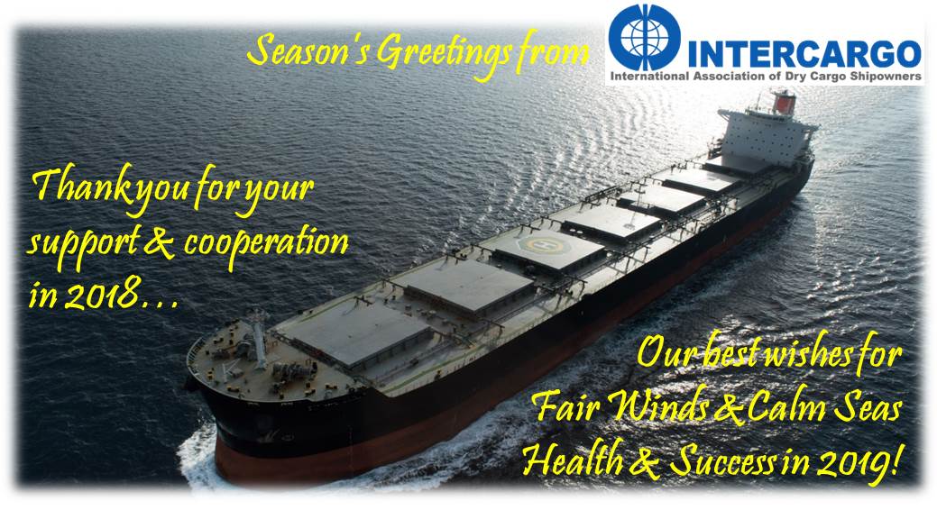 Season’s Greetings from INTERCARGO