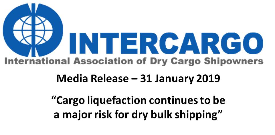 "Cargo liquefaction continues to be a major risk for dry bulk shipping"