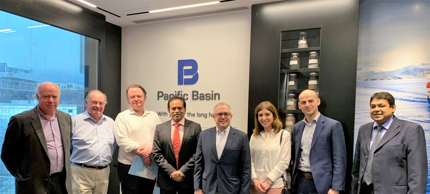 Courtesy visit to the offices of Pacific Basin Shipping (HK) Limited