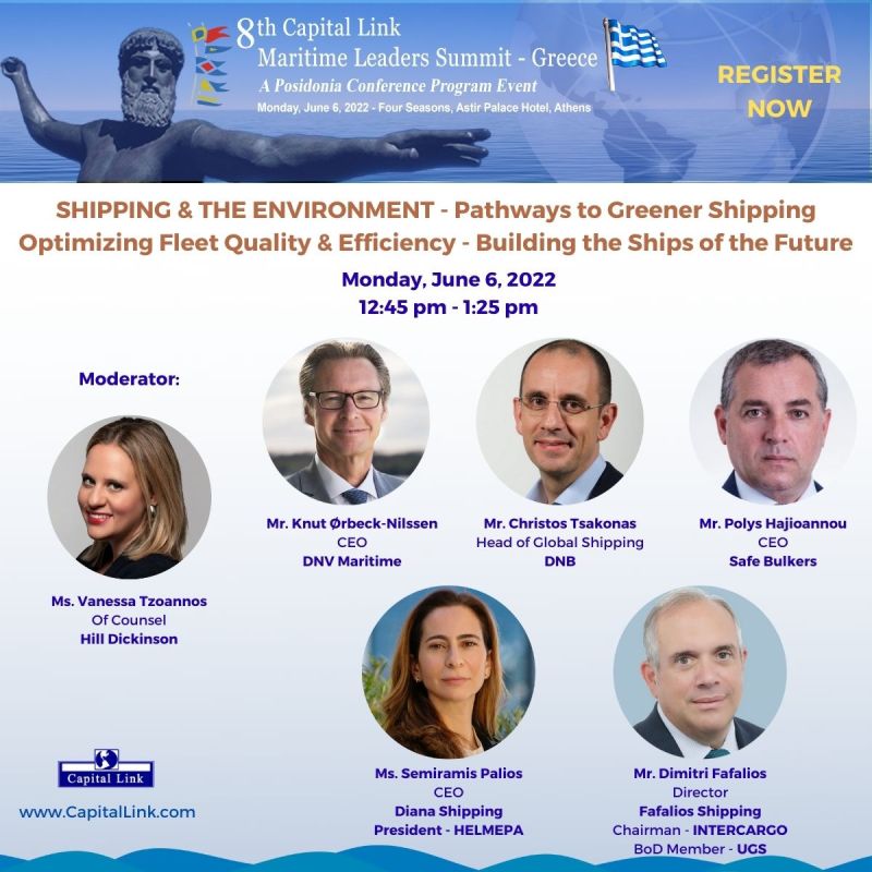 "Shipping & The Environment" Posidonia Conference - June 6