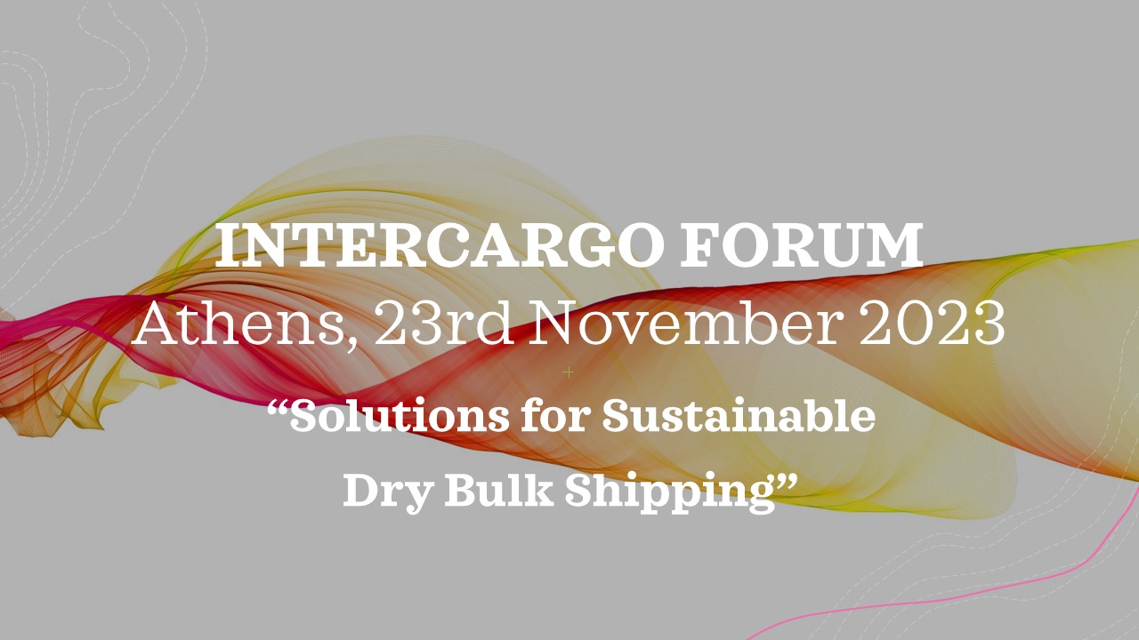 INTERCARGO FORUM - Athens, 23 November 2023