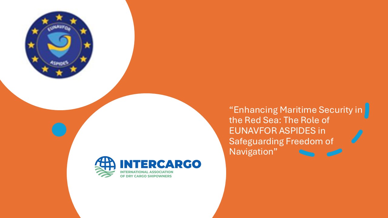 INTERCARGO-hosted EU NAVFOR Aspides webinar - 14 January 2025