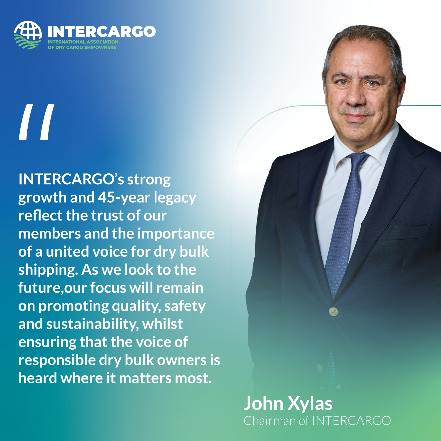 Media Release: INTERCARGO celebrates record membership ahead of 45th Anniversary AGM in Athens
