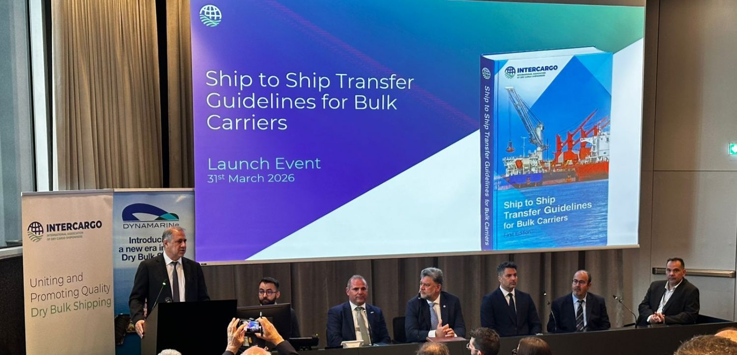 Media Release "INTERCARGO Convenes Maritime Industry to Advance Common Approach to Dry Bulk STS Transfers"